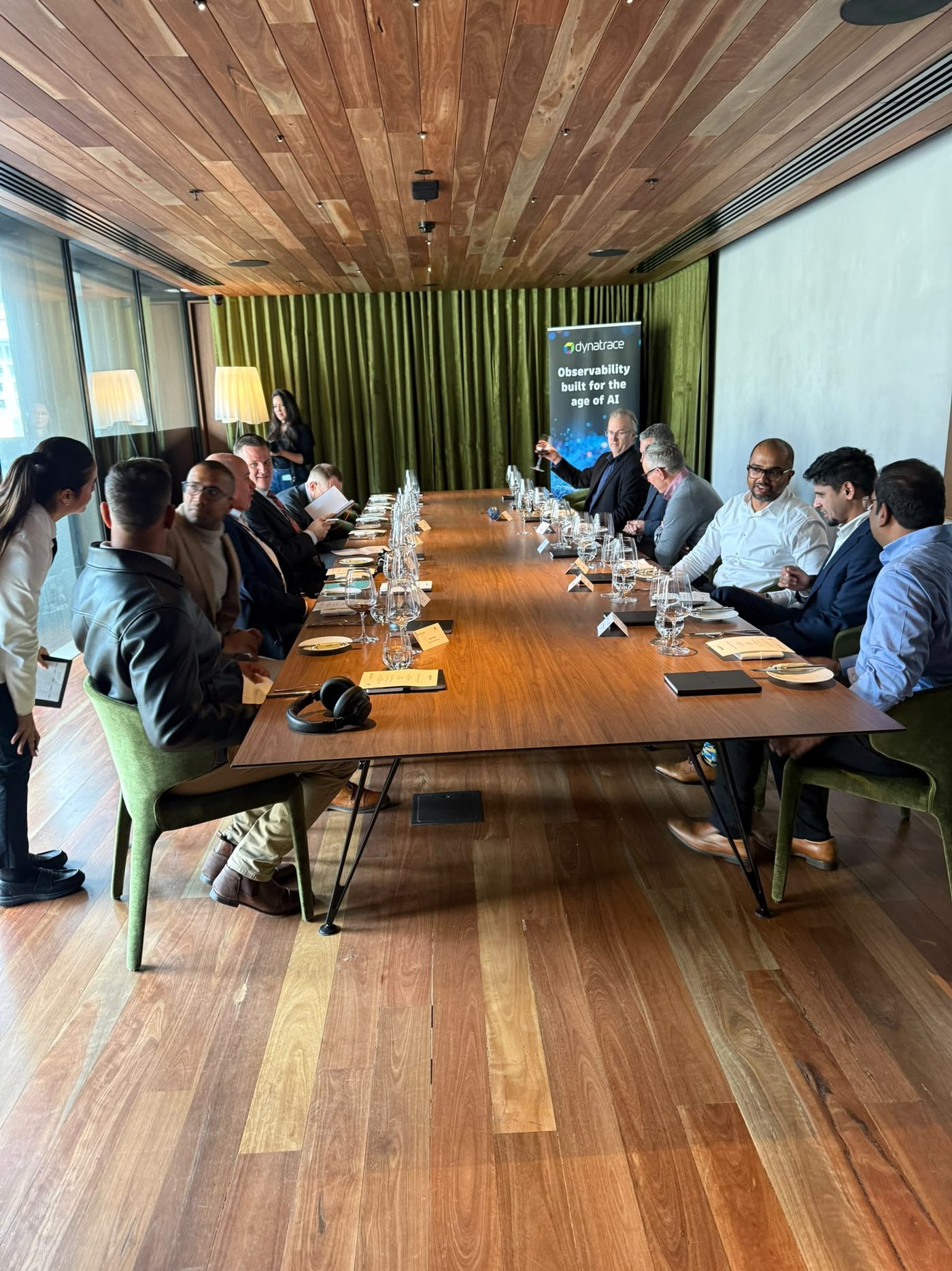 Guests at the Dynatrace executive luncheon in Melbourne